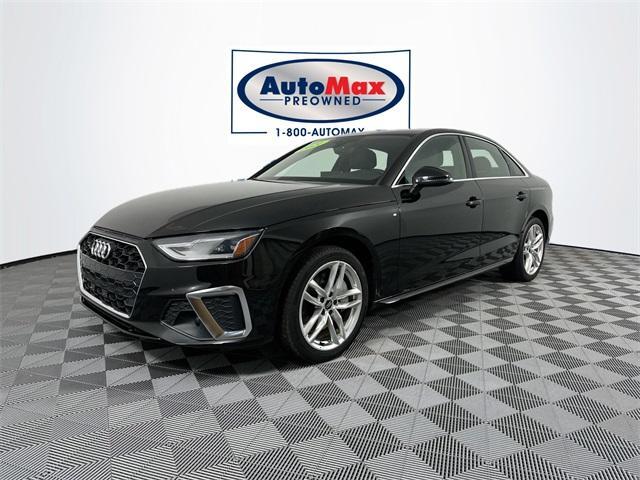 used 2021 Audi A4 car, priced at $25,000