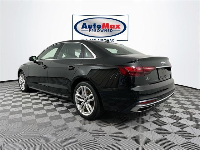 used 2021 Audi A4 car, priced at $25,000