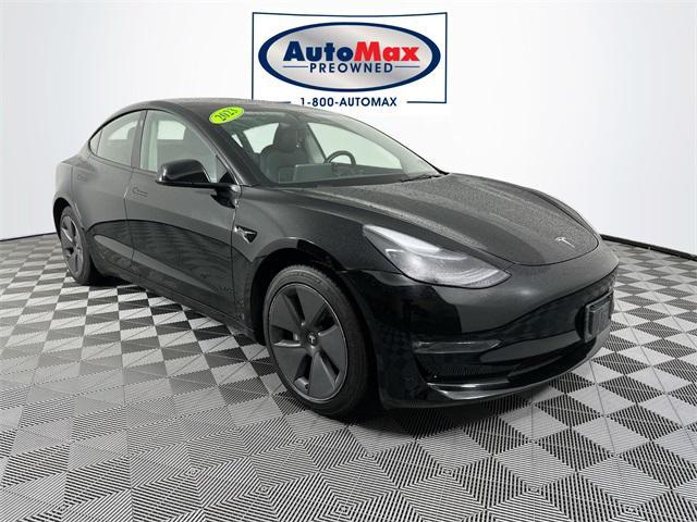 used 2023 Tesla Model 3 car, priced at $30,000