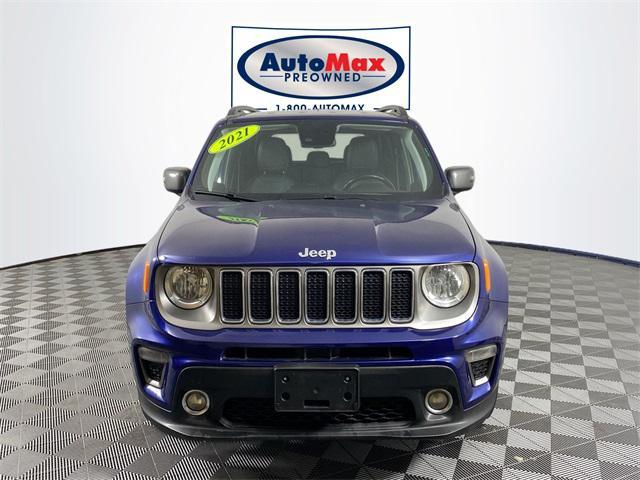 used 2021 Jeep Renegade car, priced at $18,000