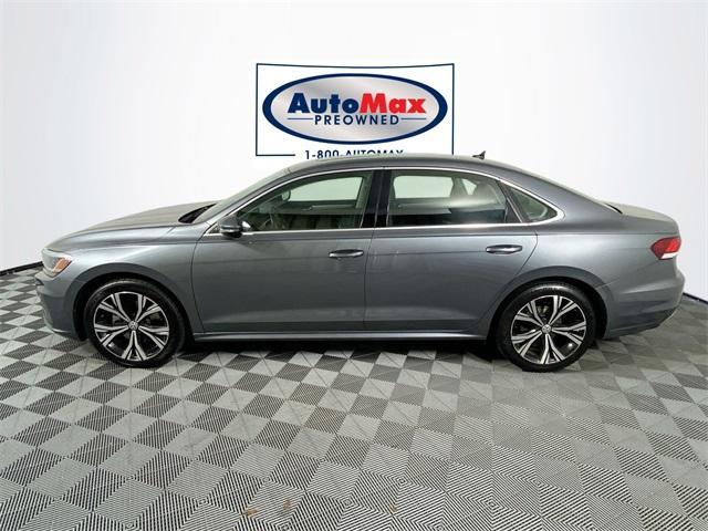 used 2021 Volkswagen Passat car, priced at $18,500