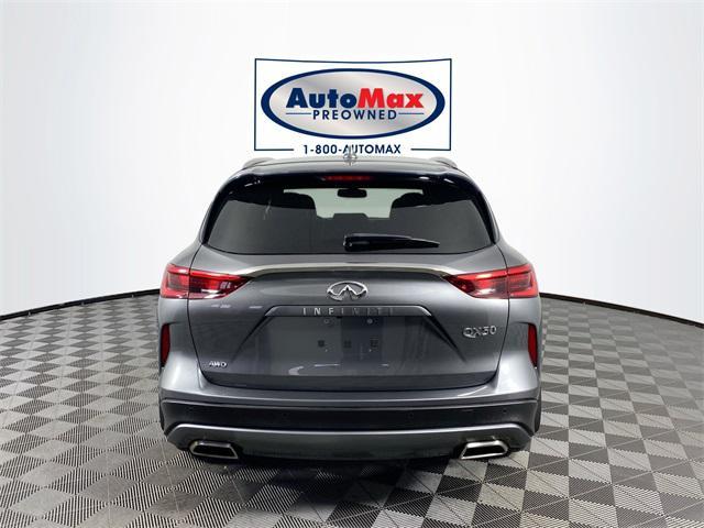 used 2021 INFINITI QX50 car, priced at $25,000