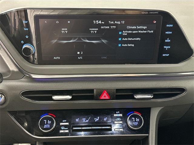 used 2022 Hyundai Sonata car, priced at $24,000