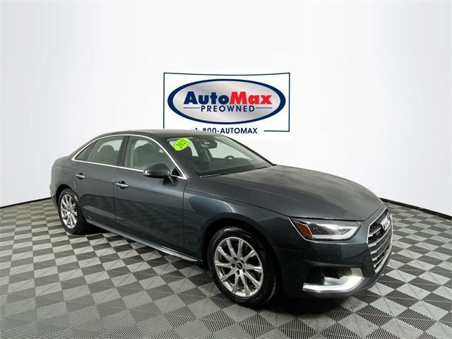 used 2021 Audi A4 car, priced at $24,500