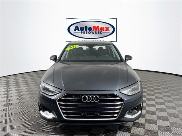 used 2021 Audi A4 car, priced at $23,000