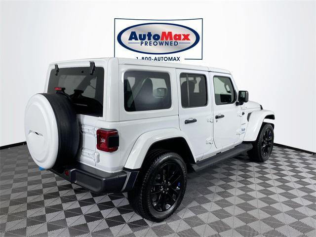 used 2022 Jeep Wrangler Unlimited 4xe car, priced at $32,001