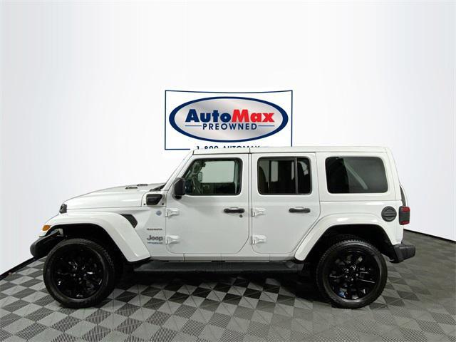 used 2022 Jeep Wrangler Unlimited 4xe car, priced at $32,001