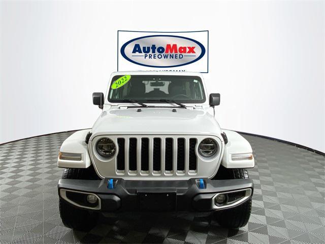 used 2022 Jeep Wrangler Unlimited 4xe car, priced at $34,000