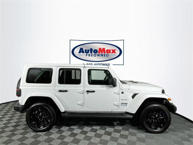 used 2022 Jeep Wrangler Unlimited 4xe car, priced at $32,001