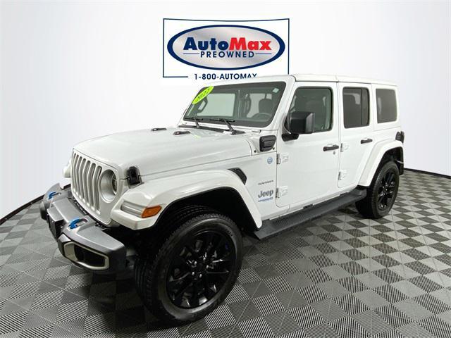 used 2022 Jeep Wrangler Unlimited 4xe car, priced at $34,000