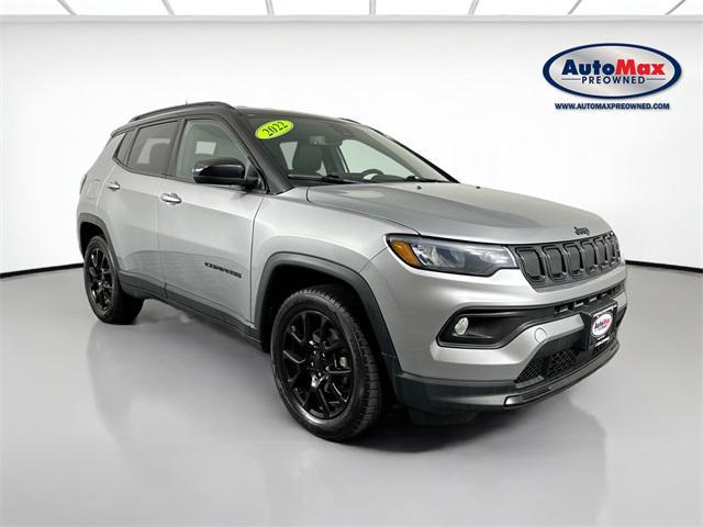 used 2022 Jeep Compass car, priced at $22,500