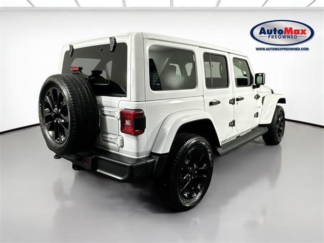 used 2021 Jeep Wrangler Unlimited 4xe car, priced at $31,999