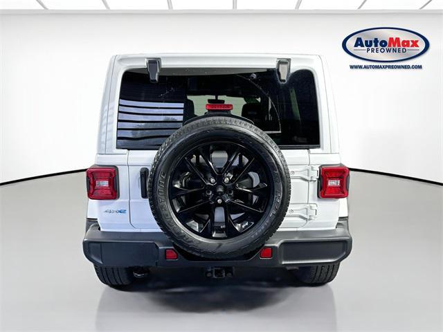 used 2021 Jeep Wrangler Unlimited 4xe car, priced at $31,999