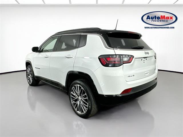 used 2022 Jeep Compass car, priced at $25,000
