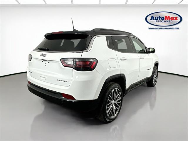 used 2022 Jeep Compass car, priced at $25,000
