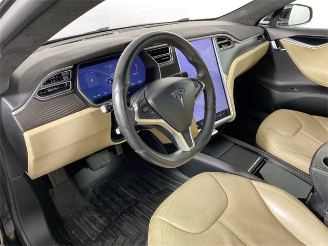 used 2015 Tesla Model S car, priced at $17,000