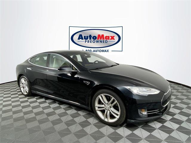 used 2015 Tesla Model S car, priced at $17,000