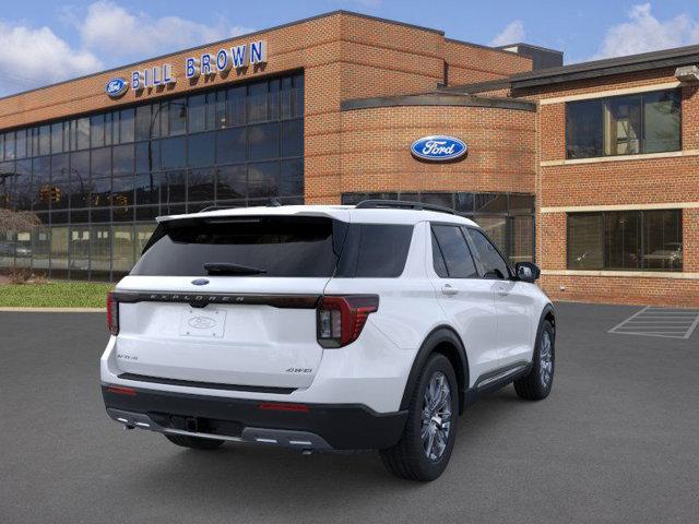 new 2025 Ford Explorer car, priced at $50,385