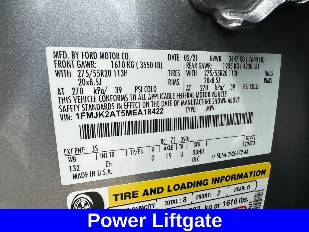 used 2021 Ford Expedition Max car, priced at $37,652
