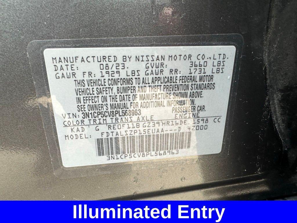 used 2023 Nissan Kicks car, priced at $17,607