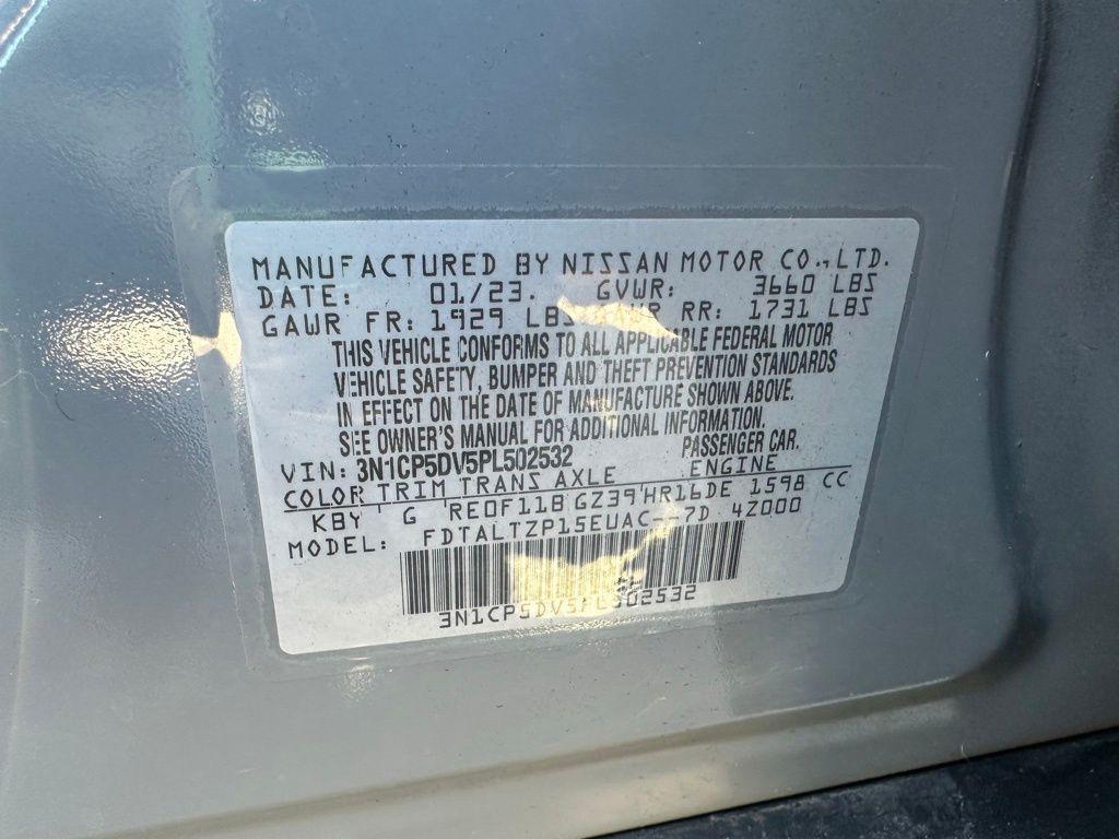 used 2023 Nissan Kicks car, priced at $18,499