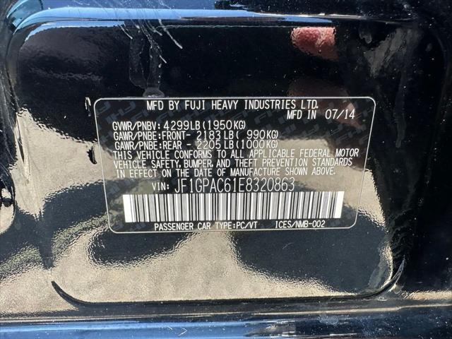 used 2014 Subaru Impreza car, priced at $10,125