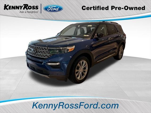 used 2021 Ford Explorer car, priced at $32,190