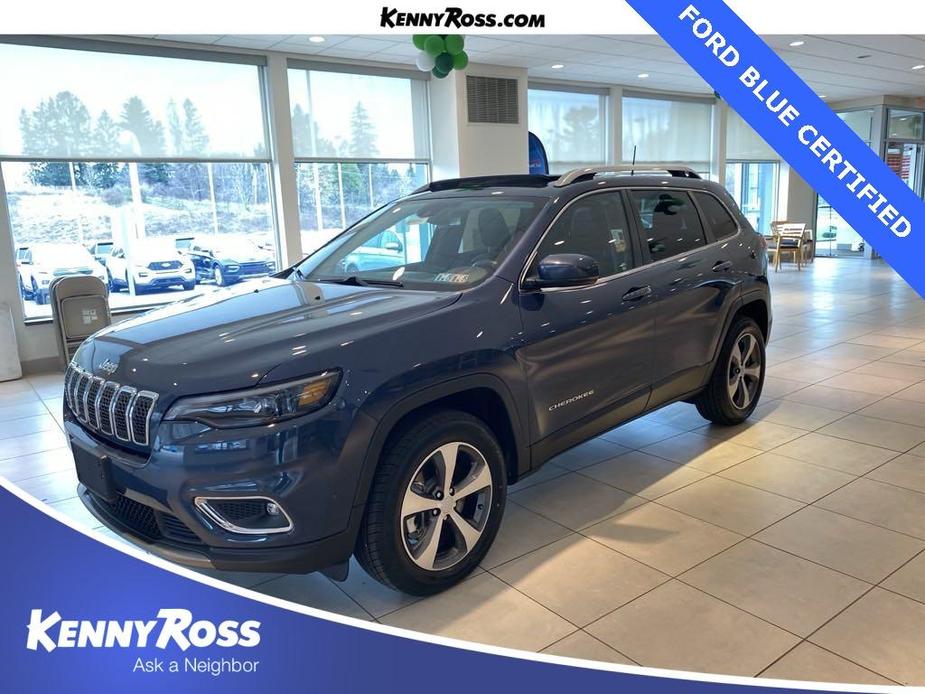 used 2021 Jeep Cherokee car, priced at $25,708