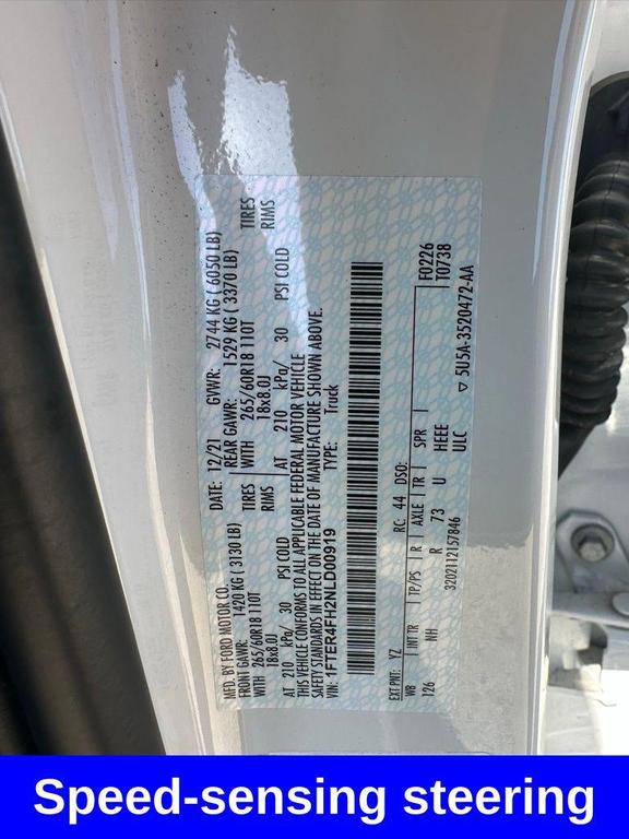 used 2022 Ford Ranger car, priced at $33,349