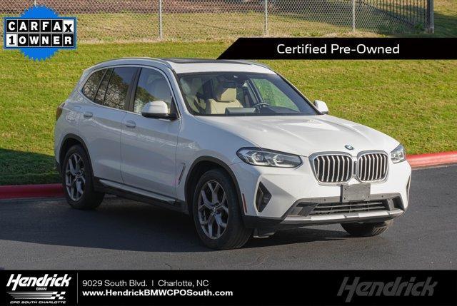 used 2022 BMW X3 car, priced at $34,991