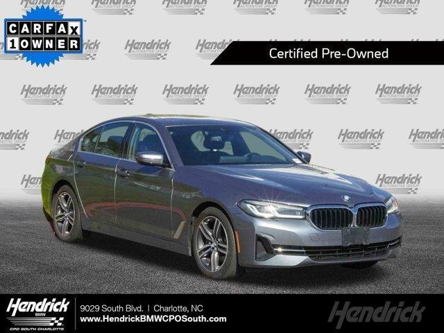 used 2021 BMW 530 car, priced at $33,460