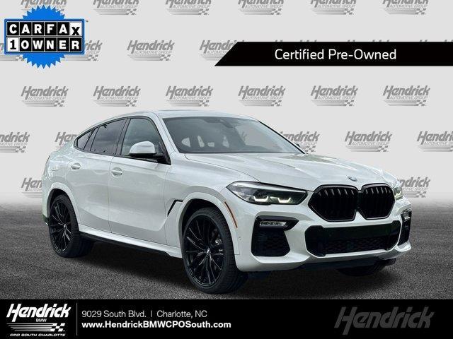 used 2021 BMW X6 car, priced at $55,319