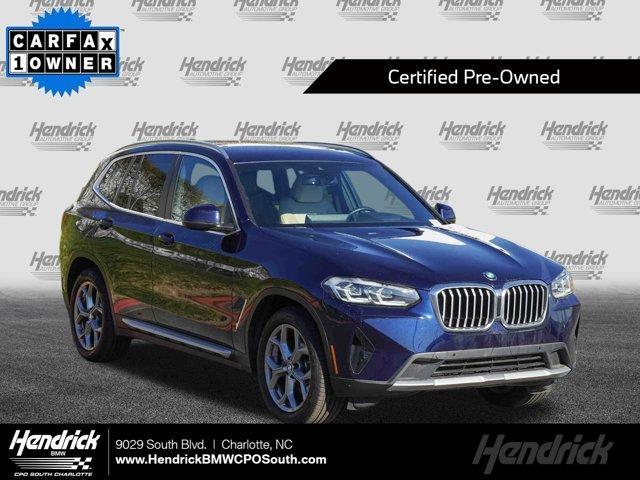 used 2022 BMW X3 car, priced at $38,991