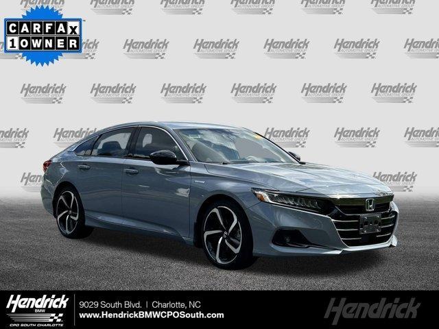 used 2022 Honda Accord Hybrid car, priced at $27,410