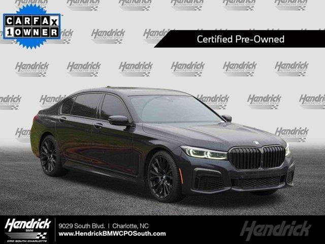 used 2022 BMW 750 car, priced at $54,865