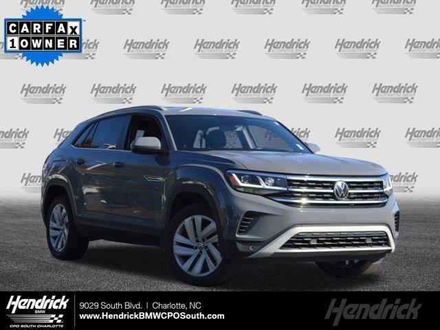 used 2022 Volkswagen Atlas Cross Sport car, priced at $27,658