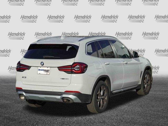 used 2022 BMW X3 car, priced at $38,199