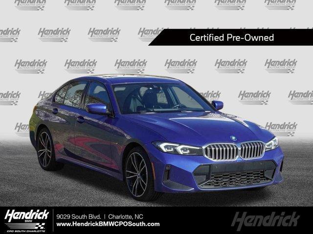 used 2023 BMW 330e car, priced at $38,355