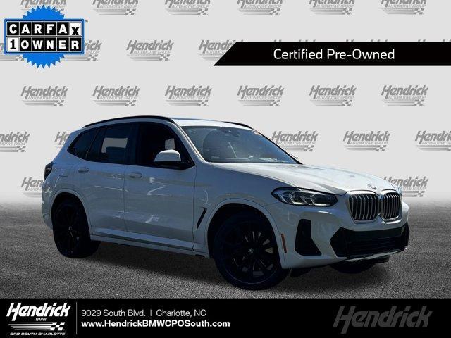 used 2022 BMW X3 car, priced at $39,991