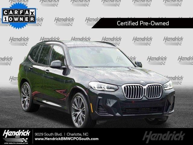 used 2022 BMW X3 car, priced at $36,991