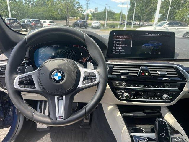 used 2021 BMW 530 car, priced at $39,874