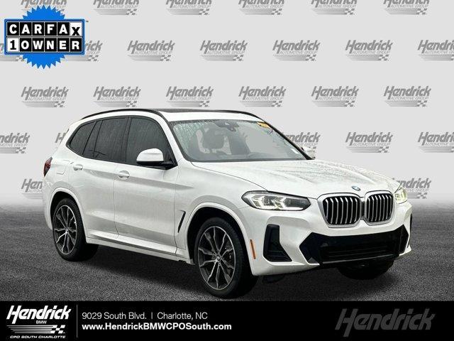 used 2022 BMW X3 car, priced at $32,991