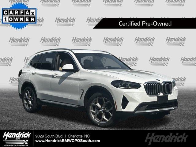 used 2022 BMW X3 car, priced at $35,296