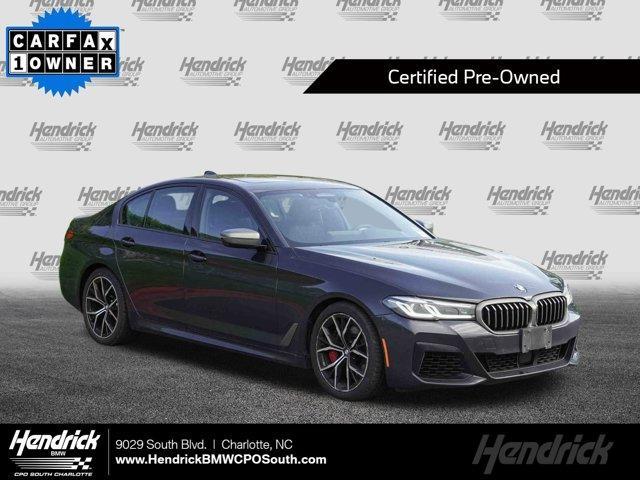 used 2021 BMW M550 car, priced at $55,318