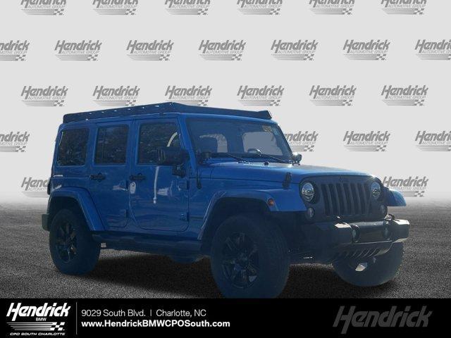 used 2014 Jeep Wrangler Unlimited car, priced at $16,580