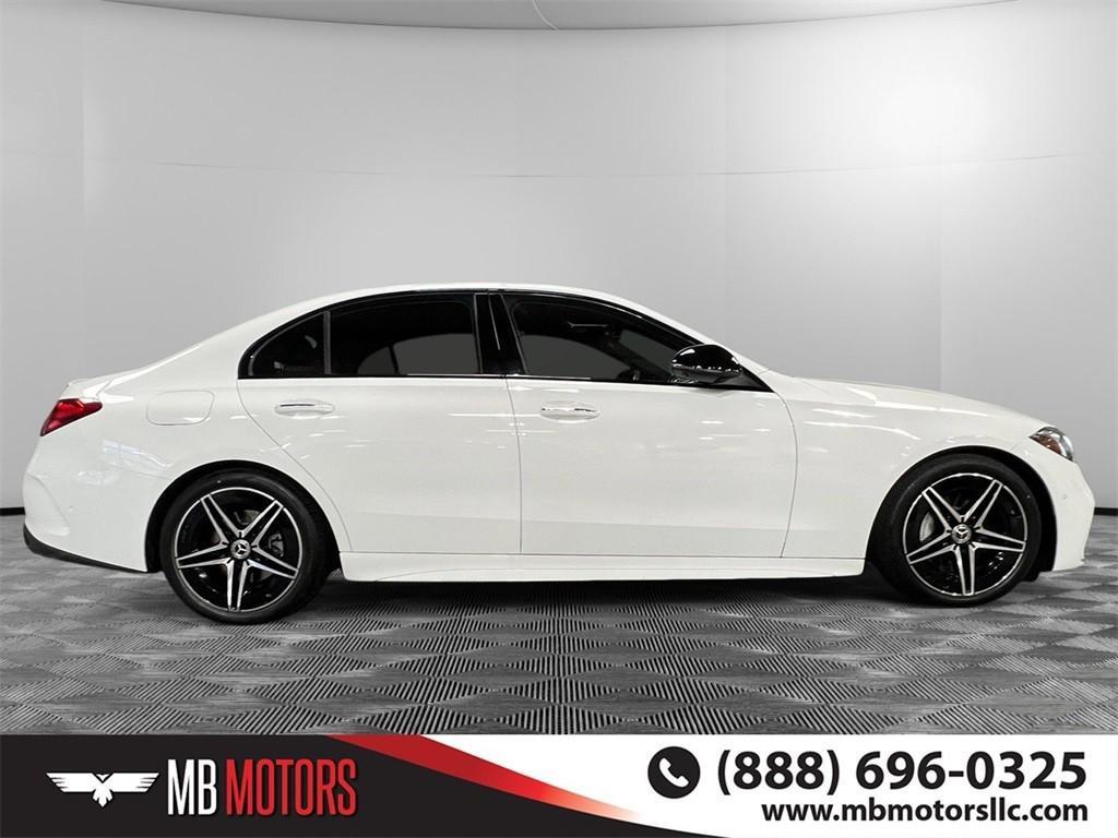 used 2022 Mercedes-Benz C-Class car, priced at $36,500