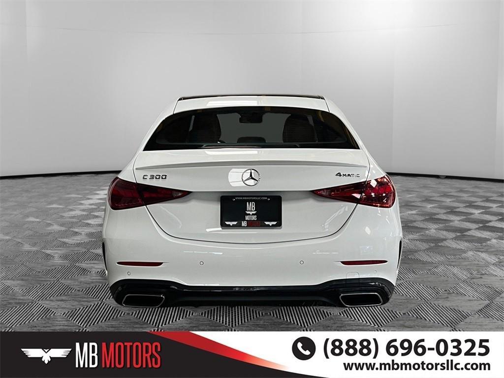 used 2022 Mercedes-Benz C-Class car, priced at $36,500