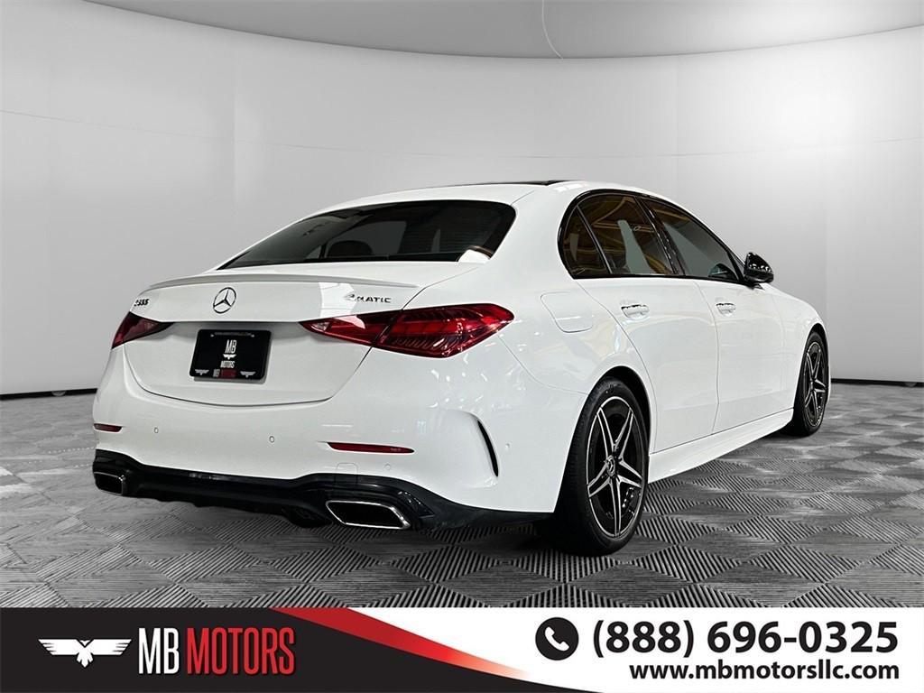 used 2022 Mercedes-Benz C-Class car, priced at $36,500