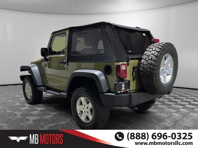 used 2013 Jeep Wrangler car, priced at $13,850