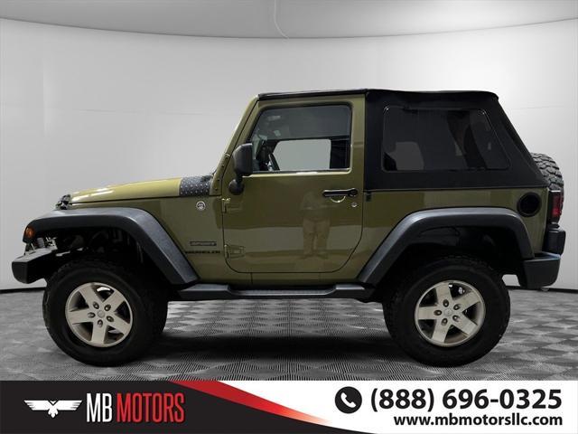 used 2013 Jeep Wrangler car, priced at $13,850